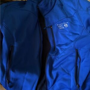 Mountain Hardwear Men's Vibrant Blue Performance Jacket